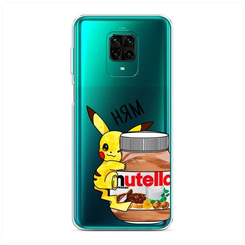 фото Силиконовый чехол "пиканям" на xiaomi redmi note 9 pro / сяоми редми нот 9 про case place