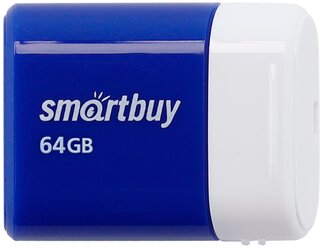 USB флеш накопитель 64 Gb SmartBuy LARA Blue SB64GBLARA-B