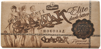 Шоколад Спартак Горький-элитный 90% какао, 90 г