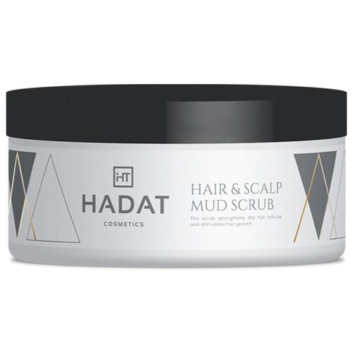 HADAT Hair & Scalp Mud Scrub / Очищающий скраб для волос и кожи головы, 300 мл капсулы для волос и кожи головы аnacaps tri activ complement alimentaire no30 22 5г капсулы 1шт