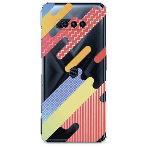 фото Силиконовый чехол "округлый тетрис инверсия" на xiaomi black shark 4 / сяоми блэк шарк 4 case place