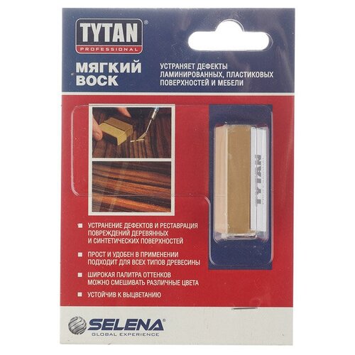 Воск мебельный Tytan Professional №02 натуральный дуб 7,5 г