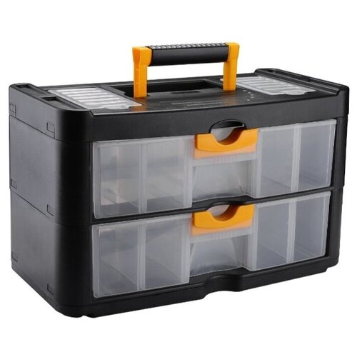фото Dktb19 ящик для инструментов deko 2 выдвижных ящика (40х20х24см)