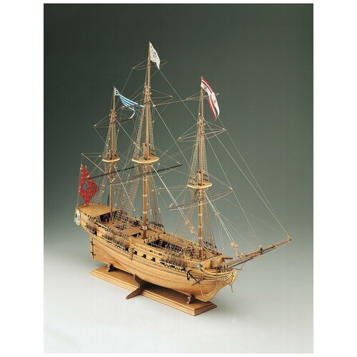 Сборная модель корабля из дерева от Corel (Италия), фрегат Sirene, М.1:75 сборная деревянная модель корабля от corel италия bellona м 1 100