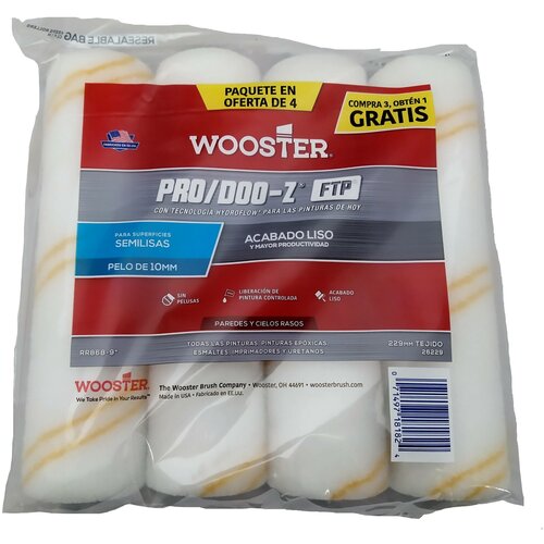 Валик износостойкий плетеный Wooster PRO/DOO-Z® FTP® STANDARD (9