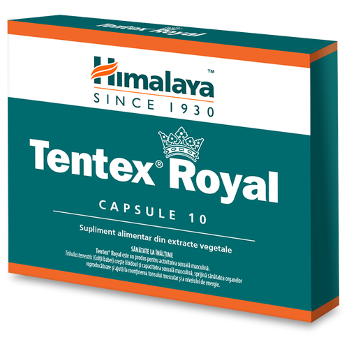 Капсулы Himalaya Herbals Tentex Royal, 10 шт.