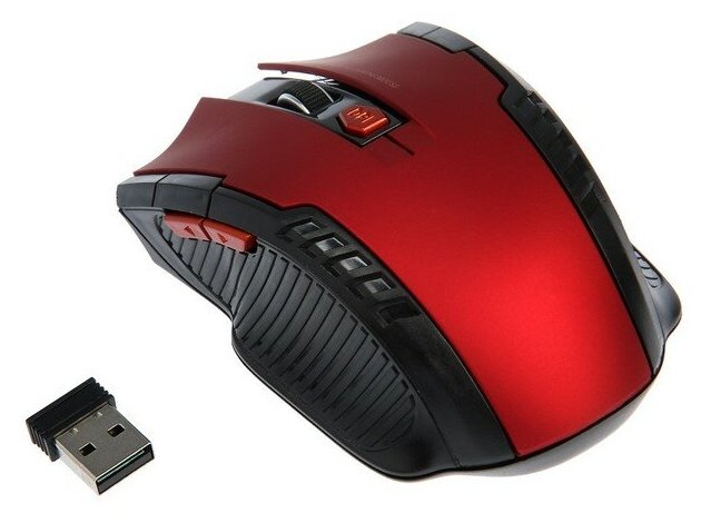 Мышь Luazon MB-2.6 Black-Red 7090288