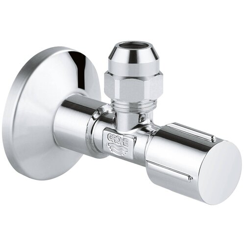 Запорный клапан Grohe 22037000 муфтовый (НР/НР) Ду 15 (1/2) запорный клапан hansgrohe e 13902000 муфтовый нр нр латунь ду 15 1 2