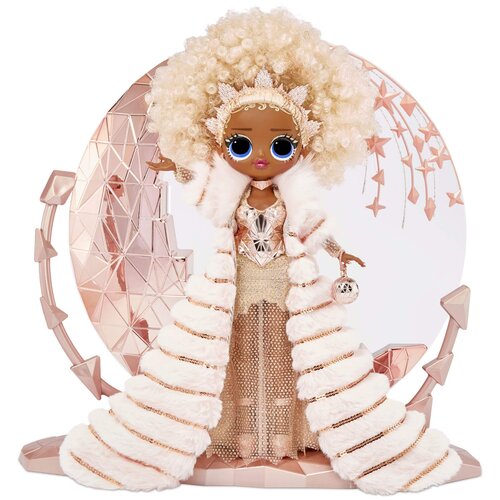 Кукла L.O.L. Holiday OMG 2021 NYE Queen 576518 золотой мини фигура кукла lol королева 22см х 33 см