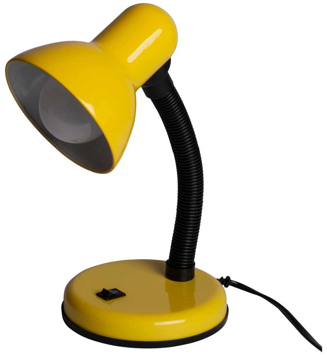 Лампа электрическая настольная Народная, E27, желтая