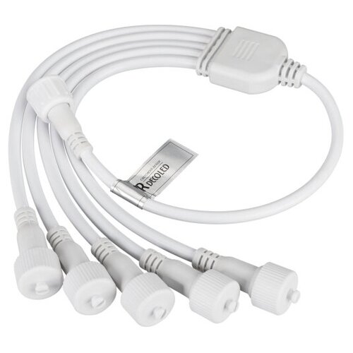 Коннектор питания ARD-CLASSIC-SYNC-RGB White (230V, 5 ports) (ARDCL, Закрытый) 100 шт лот nl17sz02dft2g sc 70 5 marking l3 logic gates 1 65 5 5 v single 2 вход или рабочая температура 40 c 85 c