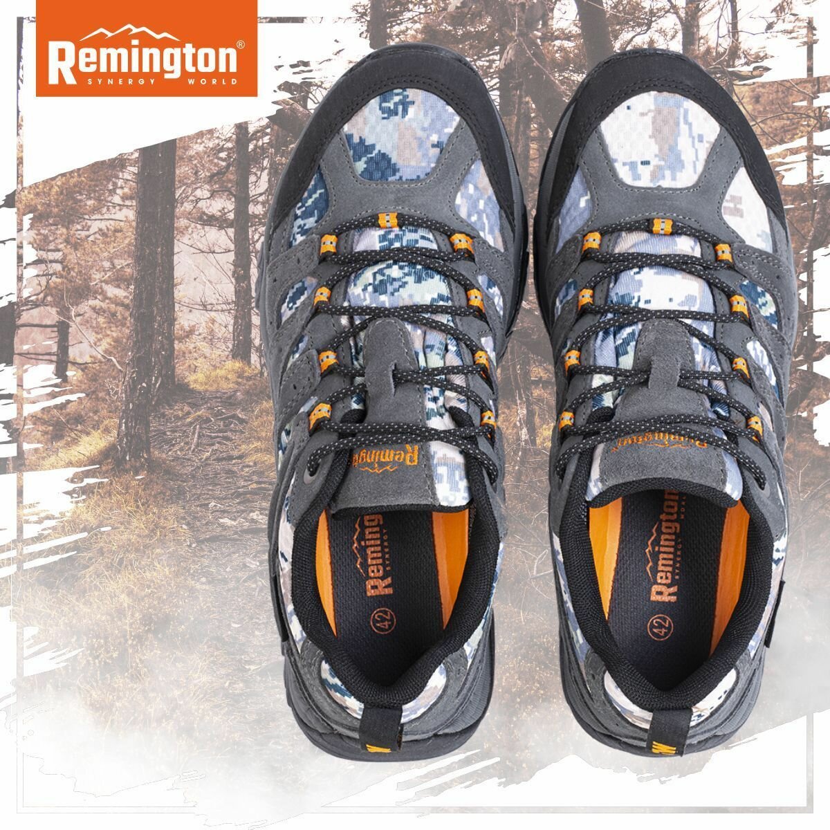 Ботинки Remington Trekking boots gray 44 — фото 1