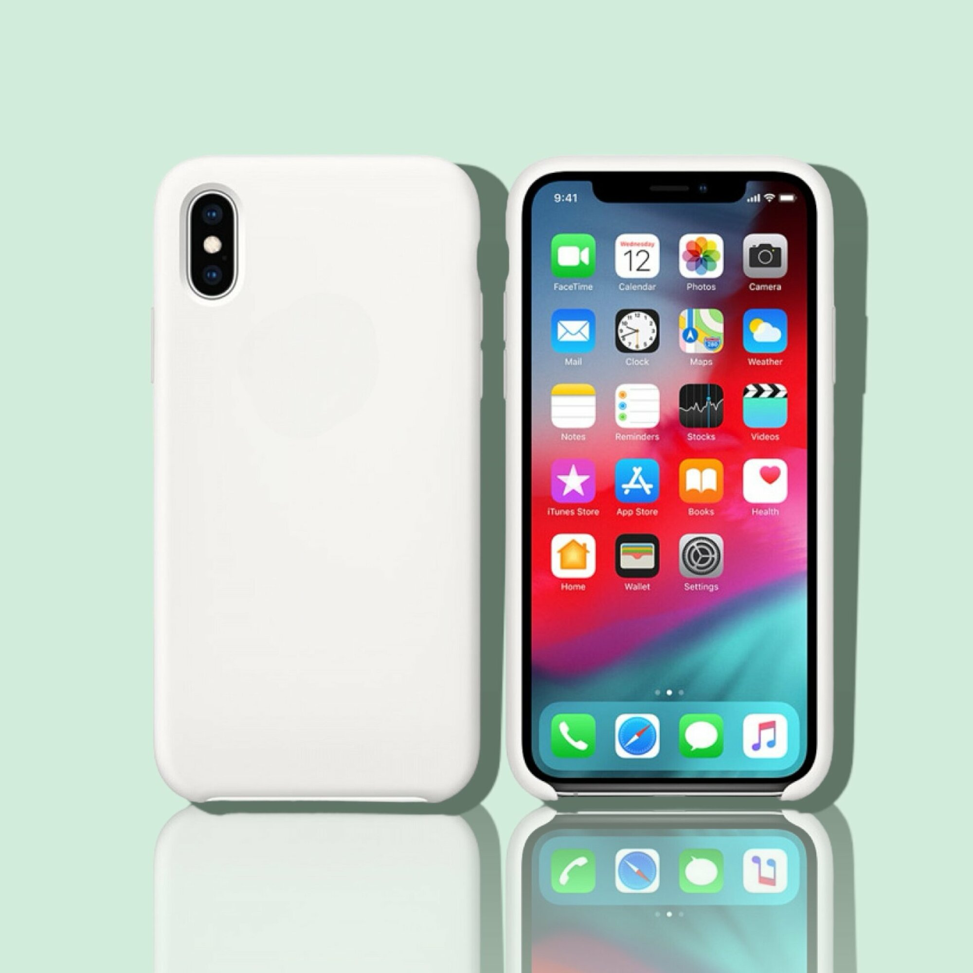 Чехол для iPhone XS Max Silicone Case