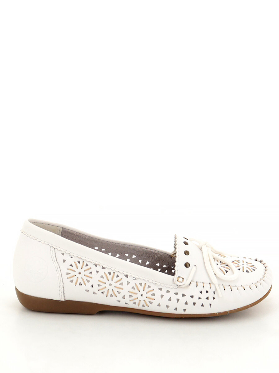 Туфли Rieker женские летние размер 39 цвет белый артикул L6396-80