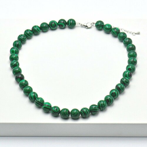 Бусы Silver WINGS малахит 1800₽