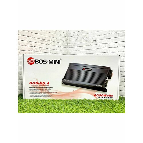 Усилитель автомобильный BOS-MINI 654 4х канальный 7999₽