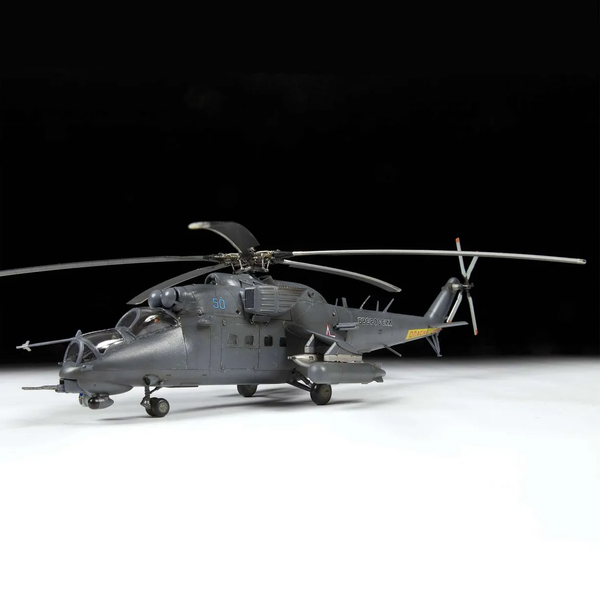 Сборная модель Звезда Вертолет МИ-35М - фото №11