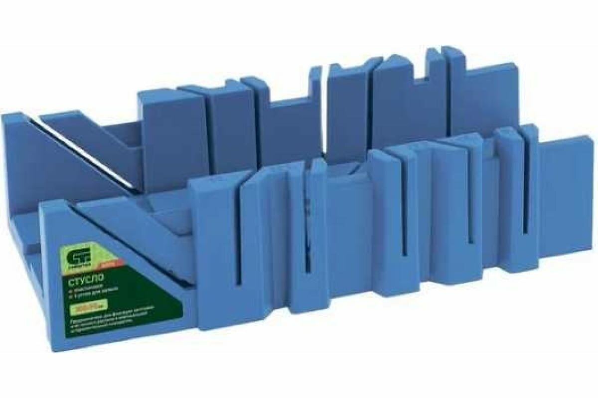 СИБРТЕХ Стусло, 300x90 мм, пластиковое, 6 углов для запила// 22576