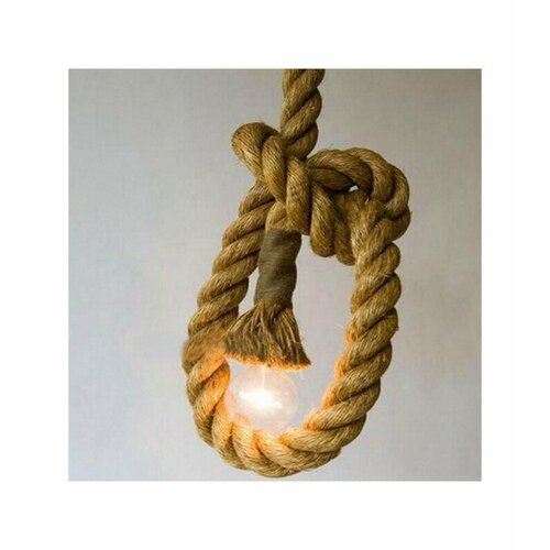 Светильник канатный, двухсторонний c потолочным креплением 2 м.