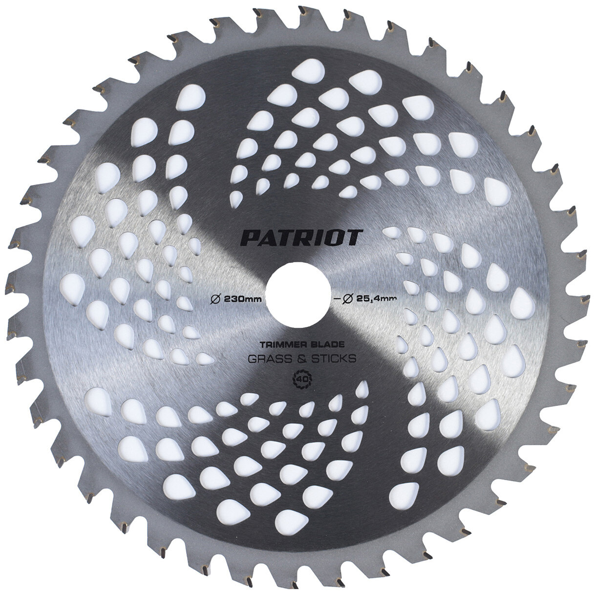 Нож Patriot TBS-40P, D=230x254 мм