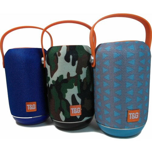 Портативная колонка TG107 Синяя Bluetooth micro SD USB FM 107400₽