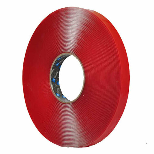 C20 SM Chemie, 12мм*16,5м лента клейкая двухсторонняя акриловая прозрачная, толщина основы - 2 мм