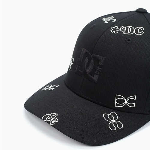 Бейсболка DC Shoes, размер S/M, черный кроссовки dc shoes striker black