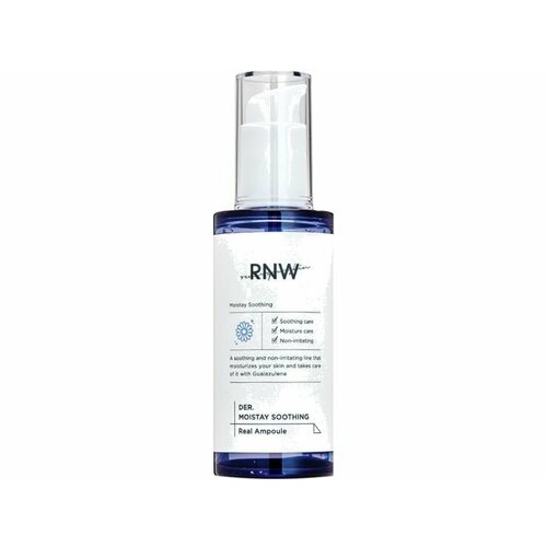 Сыворотка для чувствительной кожи лица RNW DER. MOISTAY Soothing Real Ampoule тонер для чувствительной кожи лица der moistay soothing skin toner