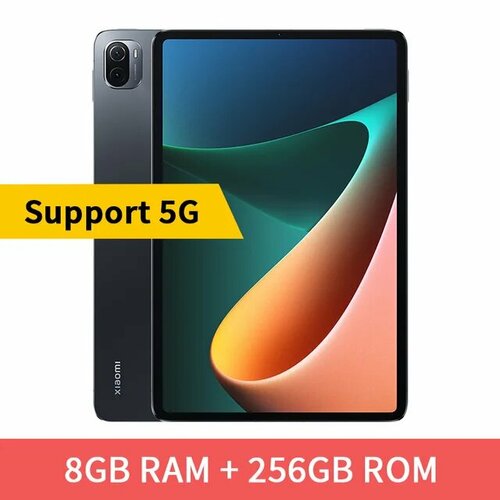 Xiaomi Pad 5 Pro 5G смартфон глобальная версия onepro 9 7 3 дюйма 8 дюймов 512 гб аккумулятор 6800 мач 32 64 мп hd камера мобильный телефон лидер продаж сеть 4g lte