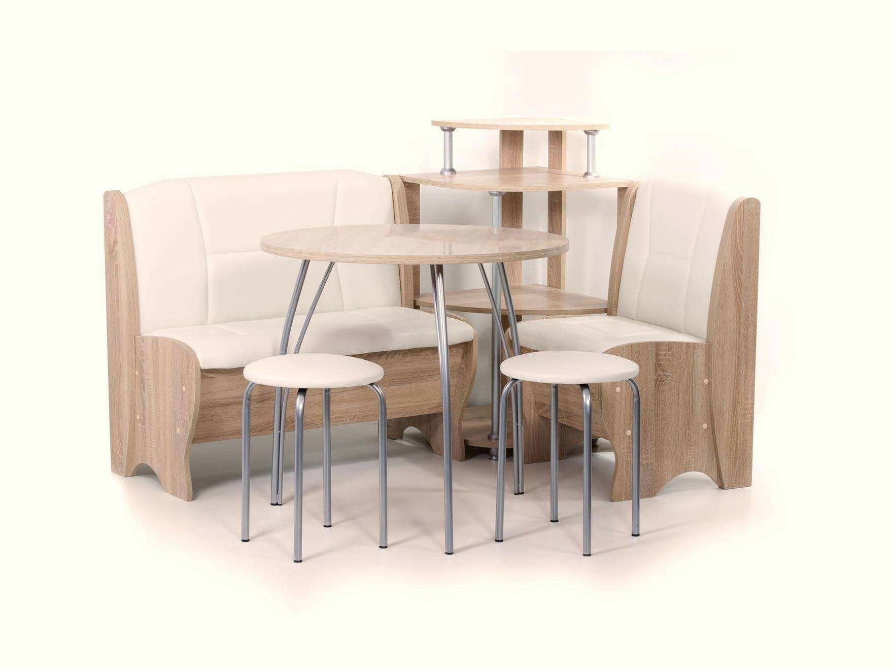 фото Кухонный набор Лотос дуб сонома/крем