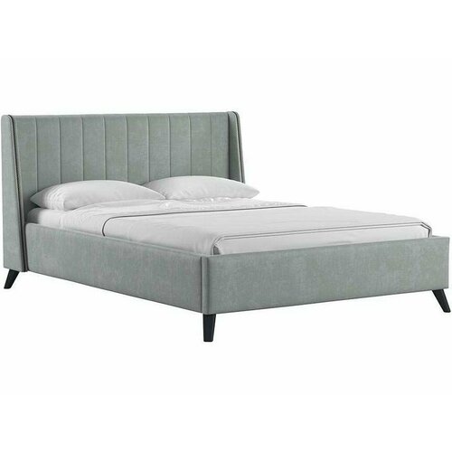 Мелисса кровать 160 Тори 61 серебристый серый 59382₽