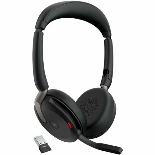 Беспроводная гарнитура Jabra Evolve2 65 Flex, Link380c MS Stereo (26699-999-899) черный