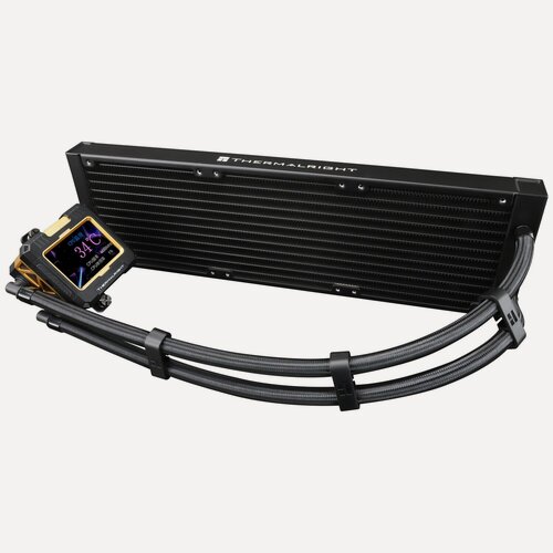 Изображение товара Система жидкостного охлаждения Thermalright Frozen Warframe 360 Black X, не комплектуются вентиляторами