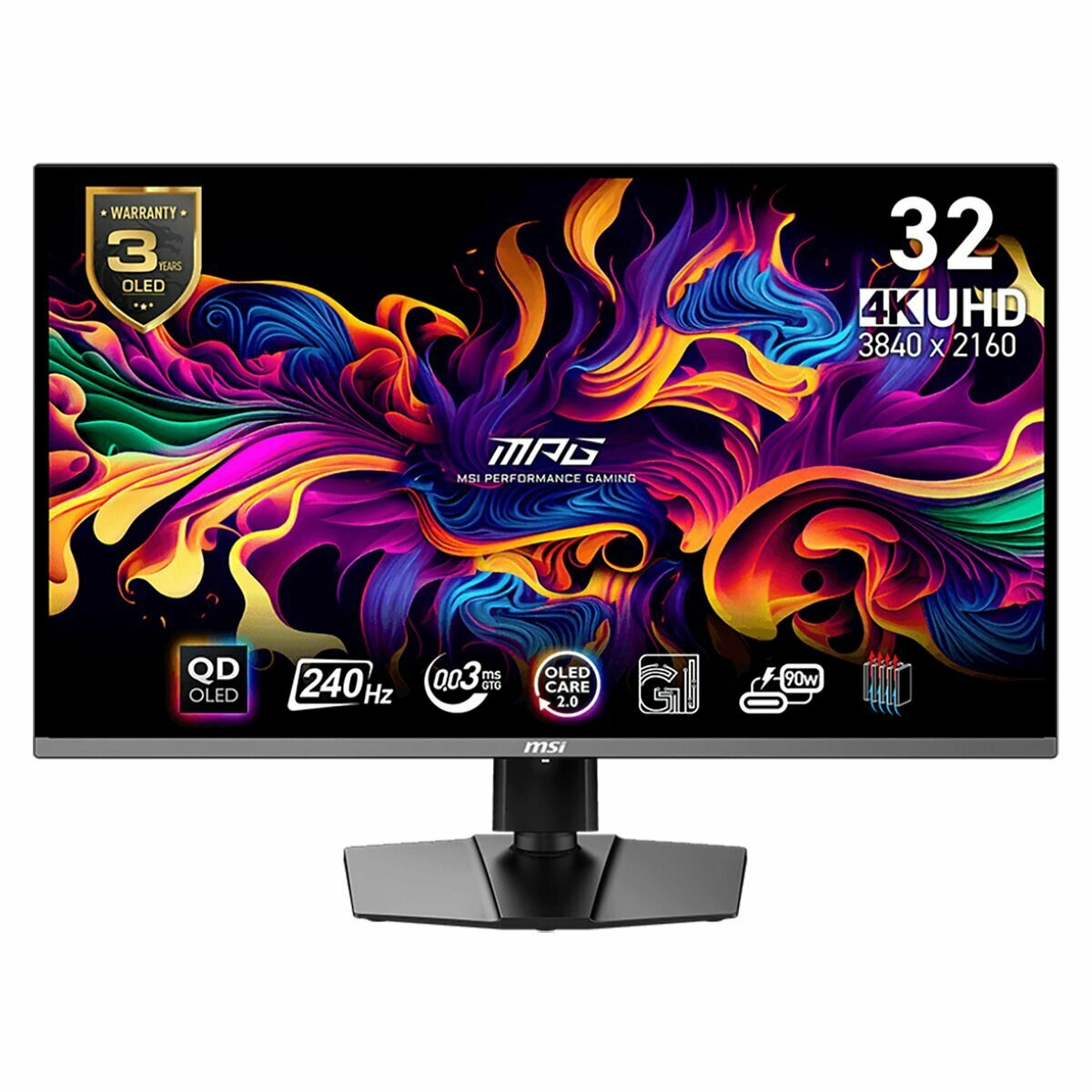 31.5" Монитор MSI 321URX, QDLED, 3840x2160, 240 Гц