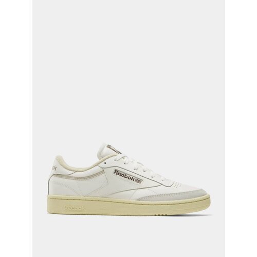 фото Кеды reebok club c 85, размер 45,5 eu, бежевый, белый