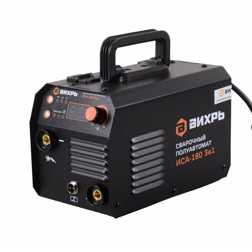 Сварочный полуавтомат ИСА-180 3в1 Вихрь FCAW ММА TIG 180А 8052₽