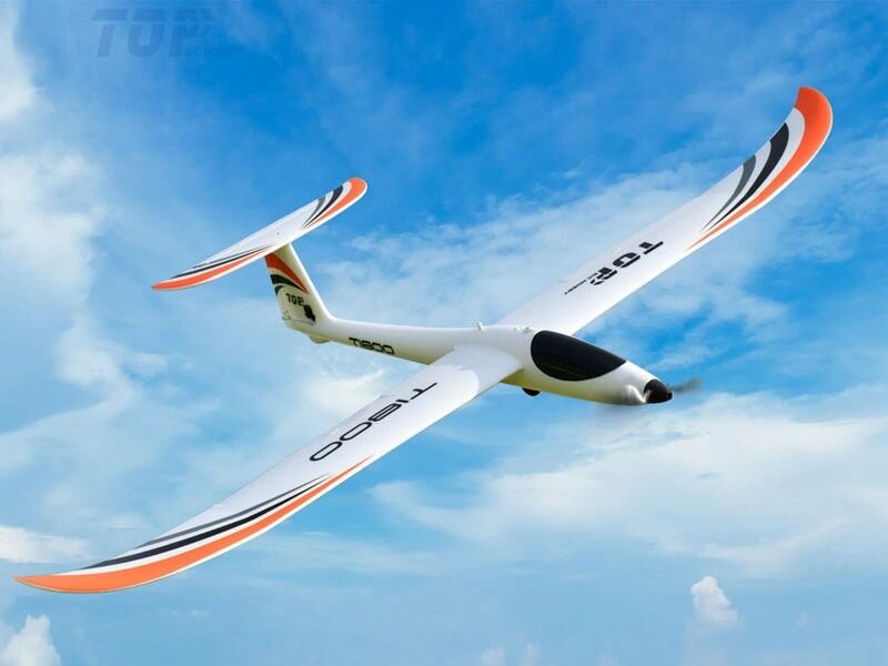 Радиоуправляемый планер Top RC T1800 (Propeller Power System) 1800мм 2.4G 4-ch LiPo RTF, top091C