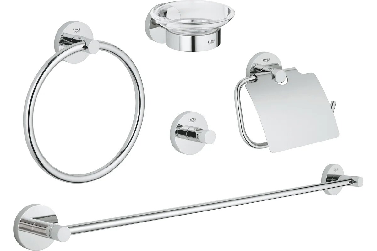 GROHE Essentials Набор аксессуаров 5 предметов 40344001