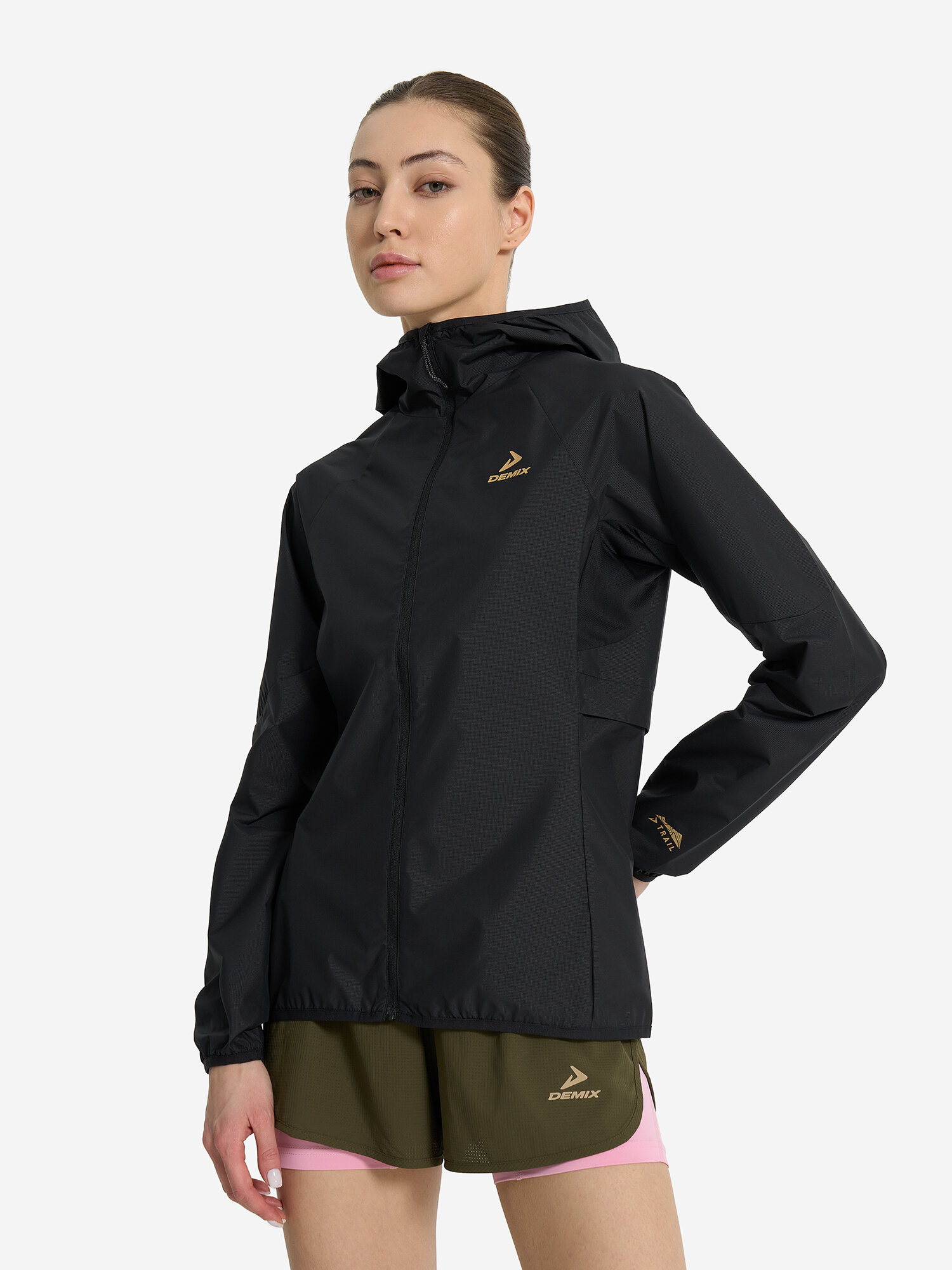Куртка спортивная Demix, размер 46, черный — фото 1