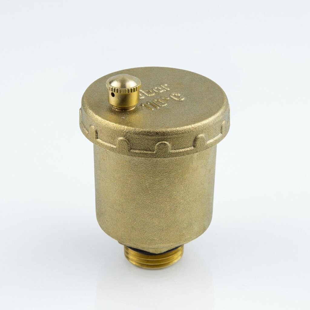 Воздухоотводчик лат ду15 ру10 р/р авт прям aquasfera 5003-01 — фото 1