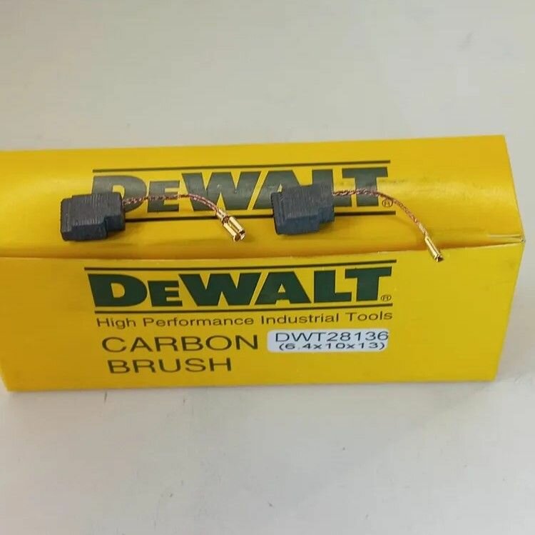 Угольные щетки DeWalt для ушм D28136 6,4x10x13 мм с автостом — фото 1