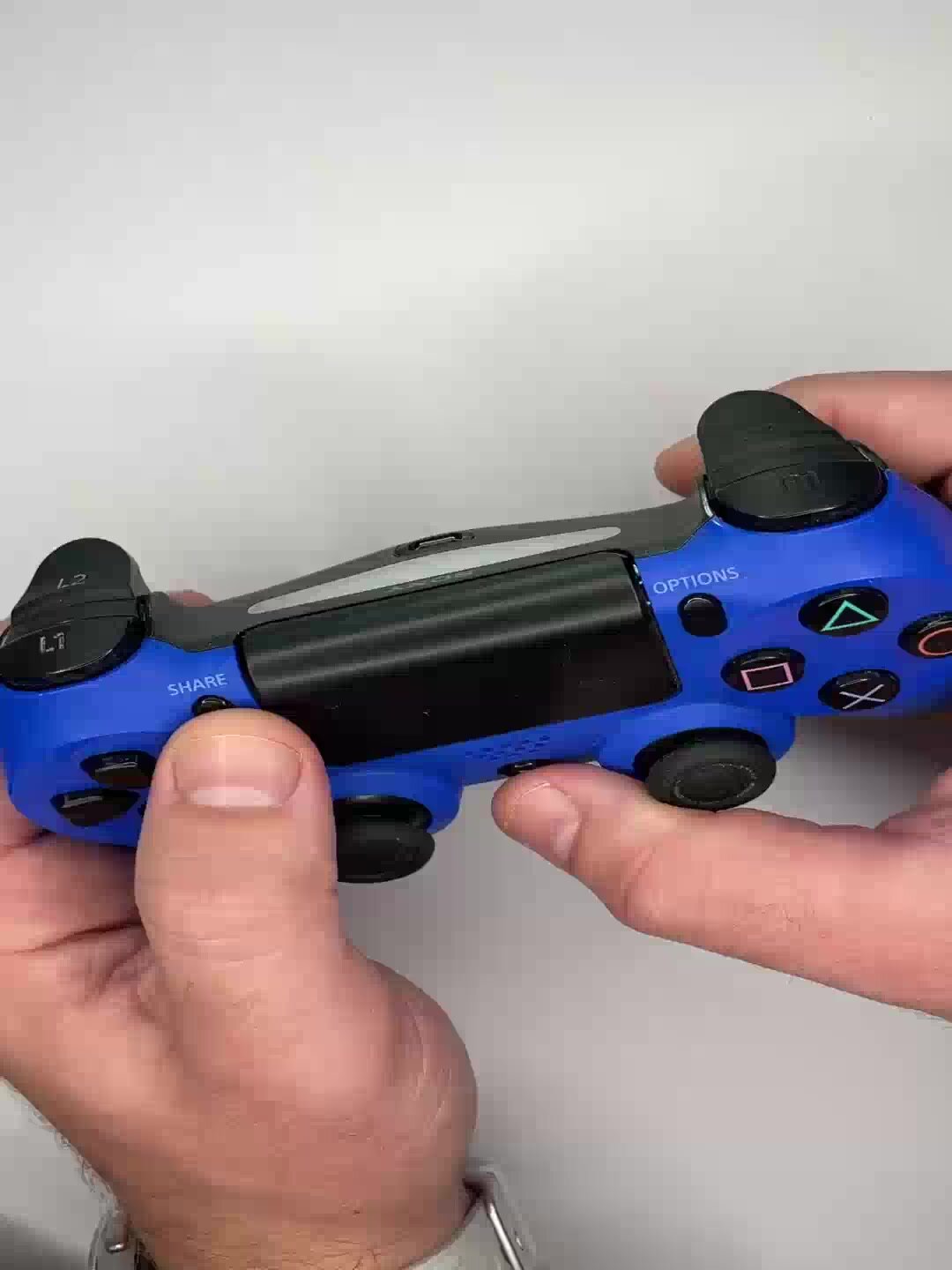 Джойстик беспроводной Dualshock 4 PS4 Bluetooth, геймпад для компьютеров и смартфонов, Светло-жёлтый — фото 1
