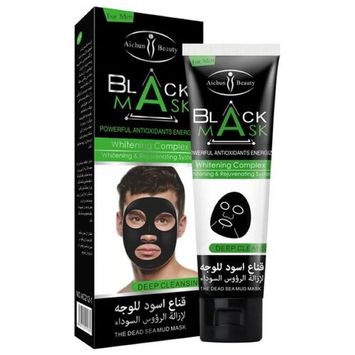 Aichun Beauty Маска-плёнка для лица BLACK MASK Deep Cleansing, Глубокое очищение (для мужчин), 120 мл