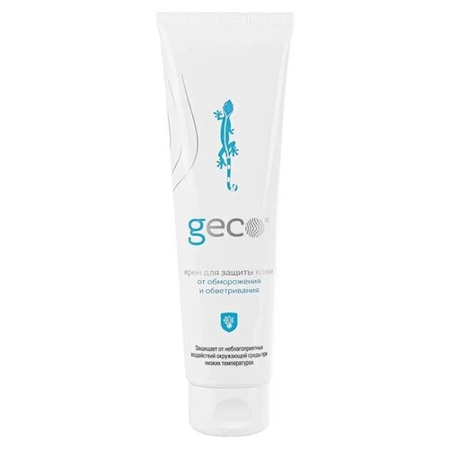 Купить Крем GECO для защиты кожи лица и рук от ветра, низких температур и негативного воздействия окружающей среды 48 ШТ(туба 100 мл С крышкой флип-топ
