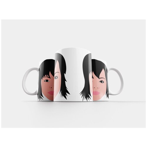 фото Кружка "лицо, женщина, красота" 320 мл lotsprints