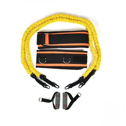 фото Эспандер резиновый трубчатый с поясом 1021 cliff