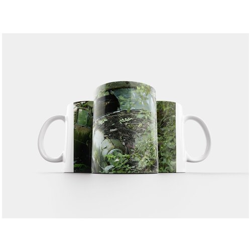 фото Кружка "автомобиль, кладбище автомобилей, старинный автомобиль" 320 мл lotsprints