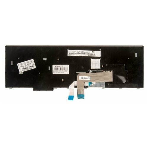 Клавиатура Laptop Keyboard для ноутбука Lenovo ThinkPad E570 E575 черная 3092₽