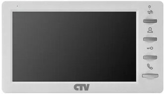CTV-M1701 S Монитор видеодомофона (белый)