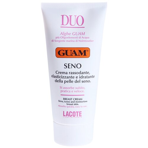 guam крем для груди подтягивающий восстанавливающий seno crema rassodante 150 мл guam duo GUAM DUO Breast Cream - Крем подтягивающий восстанавливающий для груди 150 мл